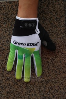 2014 GreenEDGE Handschoenen Met Lange Vingers Cycling Groen