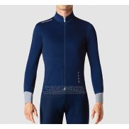 2019 Fietskleding La Passione Blauw Grijs Lange Mouwen en Koersbroek