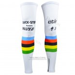 2015 Etixx Quick Step Beenwarmer Cycling Wit