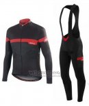 2016 Fietskleding Specialized Ml Rood en Zwart Lange Mouwen en Koersbroek