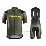 2018 Fietskleding Trek Camouflage Korte Mouwen en Koersbroek