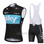 2018 Windvest Sky Zwart en Blauw