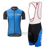 2017 Fietskleding Nalini Sinello Ti Blauw Korte Mouwen en Koersbroek