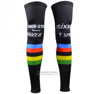 2015 Etixx Quick Step Beenwarmer Cycling Zwart