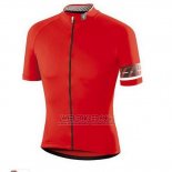 2016 Fietskleding Specialized Helder Rood Korte Mouwen en Koersbroek