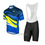 2020 Fietskleding Pearl Izumi Geel Blauw Korte Mouwen en Koersbroek