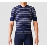 2019 Fietskleding La Passione Stripe Blauw Korte Mouwen en Koersbroek