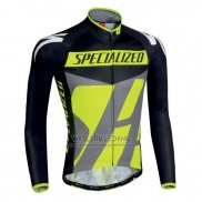 2016 Fietskleding Specialized Ml Zwart en Groen Lange Mouwen en Koersbroek