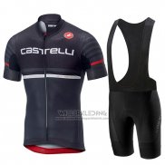 2019 Fietskleding Castelli Free AR 4.1 Zwart Korte Mouwen en Koersbroek