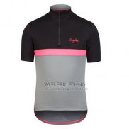 2016 Fietskleding Rapha Zwart en Rood Korte Mouwen en Koersbroek