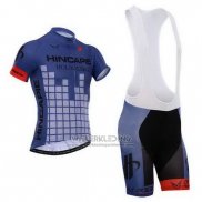 2014 Fietskleding Hincapie Violet Korte Mouwen en Koersbroek