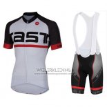 2016 Fietskleding Castelli Wit Korte Mouwen en Koersbroek