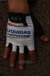 2011 Liquigas Handschoenen Cycling Wit