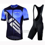 2019 Fietskleding Nalini Volata 2.0 Zwart Blauw Korte Mouwen en Koersbroek