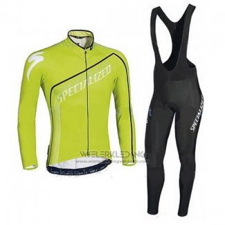 2016 Fietskleding Specialized Ml Zwart Groen Lange Mouwen en Koersbroek