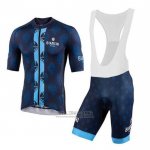 2020 Fietskleding Bianchi Blauw Korte Mouwen en Koersbroek